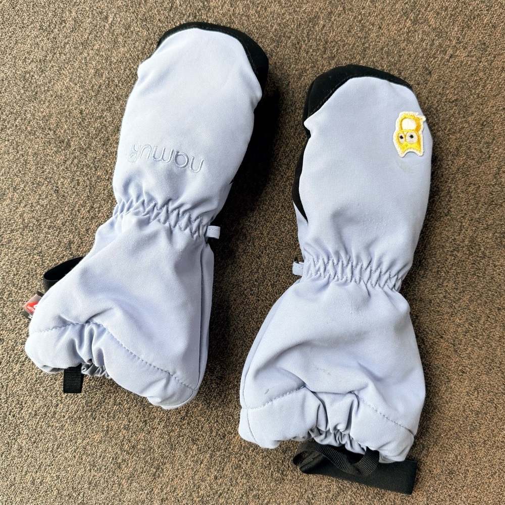 Namuk Statement Mittens kids lavender
